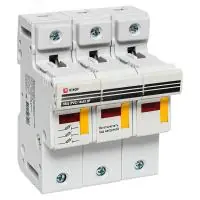 Предохранитель-разъединитель для ПВЦ 14x51 3P (с индикацией) EKF - foto