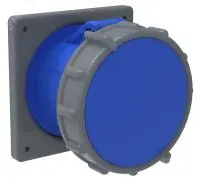 Розетка вс. MAGNUM ССИ-433 63А-6ч/200-250В 2P+PE IP67 IEK - foto