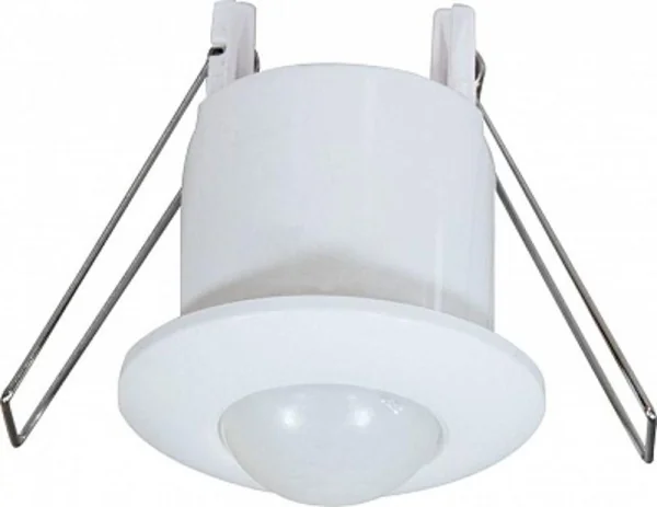 Датчик движения и освещенности SEN50 230V 500W 6m 360° (встраиваемый mini) белый | 22066 | FERON
